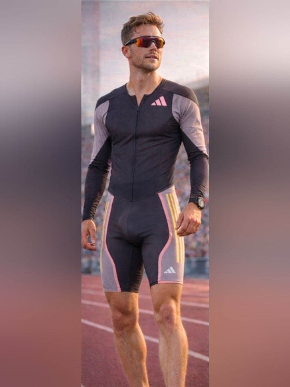 New Adidas Pro Elite Team Olympic Track and Field  Singlet Mens Speedsuit